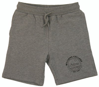Uscape® Youth Sweat Shorts with a round Williams College landscape ...